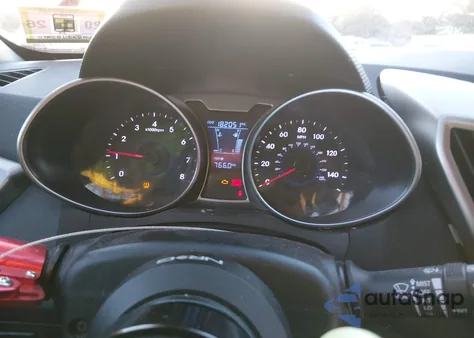 2012 Hyundai Veloster Base W/Gray from USA, damaged, VIN KMHTC6AD0CU019973